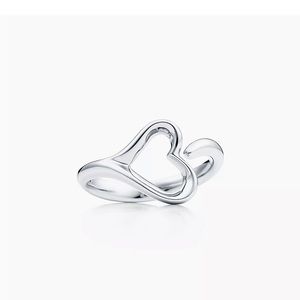Tiffany’s Elsa Peretti open heart ring